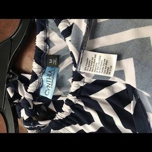 cynthia rowley halter top | Navy Blue | Size M